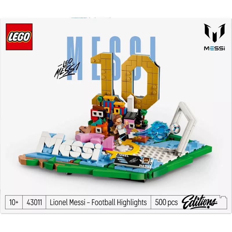LEGO Editions Sports 43011 Lionel Messi — voetbalmomenten