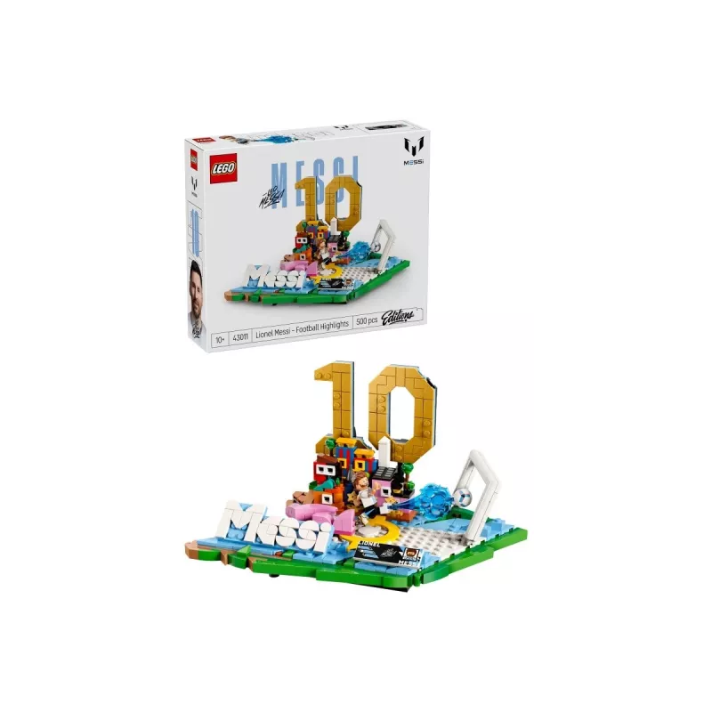 LEGO Editions Sports 43011 Lionel Messi — voetbalmomenten