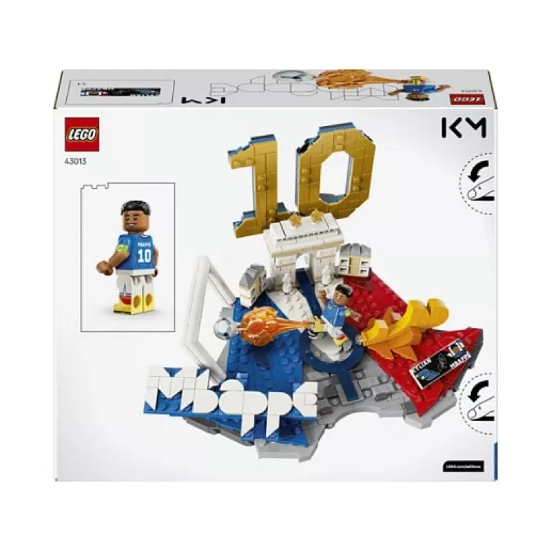 LEGO Editions 43013 Kylian Mbappé – voetbalhoogtepunten