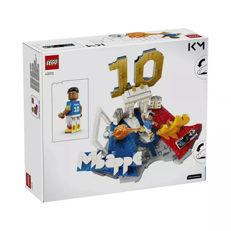 LEGO Editions 43013 Kylian Mbappé – voetbalhoogtepunten