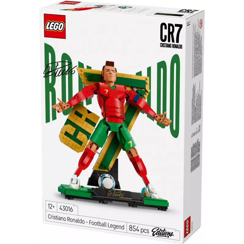 LEGO Editions Sports 43016 Cristiano Ronaldo — voetballegende
