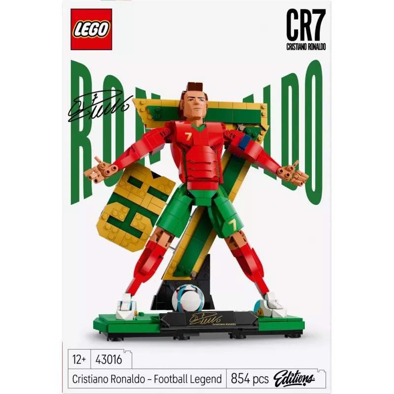 LEGO Editions Sports 43016 Cristiano Ronaldo — voetballegende