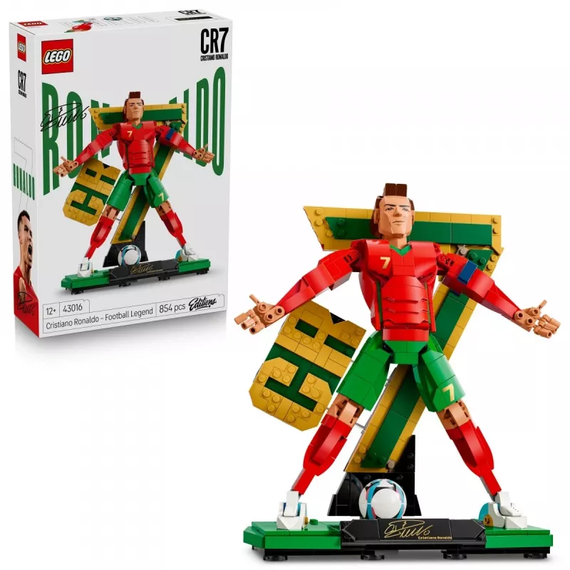 LEGO Editions Sports 43016 Cristiano Ronaldo — voetballegende