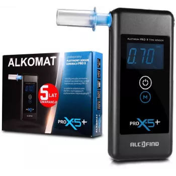 Ademtest Pro x-5+ 5 jaar garantie