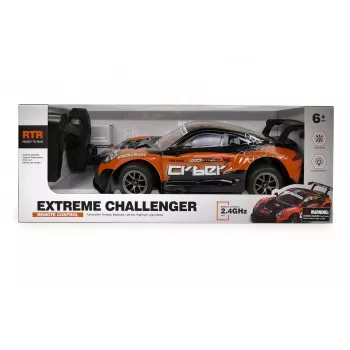 Op afstand bestuurbare auto Artyk Car R/C oranje – op afstand bestuurbare speelgoedauto, op batterijen, model 176982