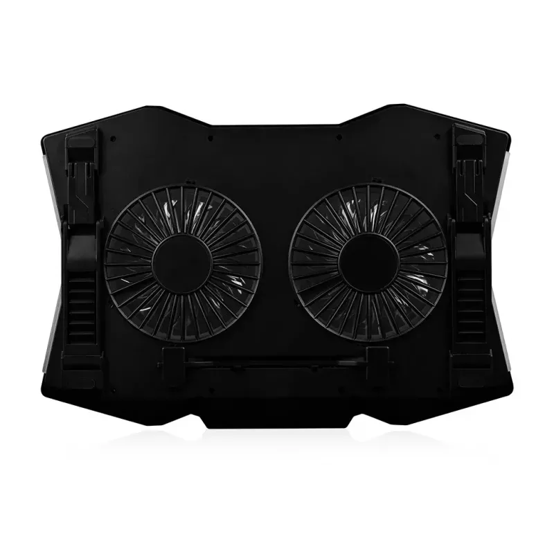 Koelpad Modecom MC-CF18 RGB 45,7 cm 2 ventilatoren zwart