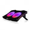 Koelpad Modecom MC-CF18 RGB 45,7 cm 2 ventilatoren zwart