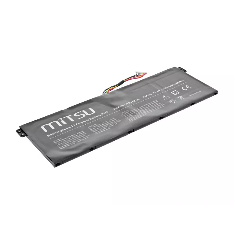 Batterij MITSU BC/AC-E3 voor Acer-laptops 2200 mAh 33 Wh 15,2 V