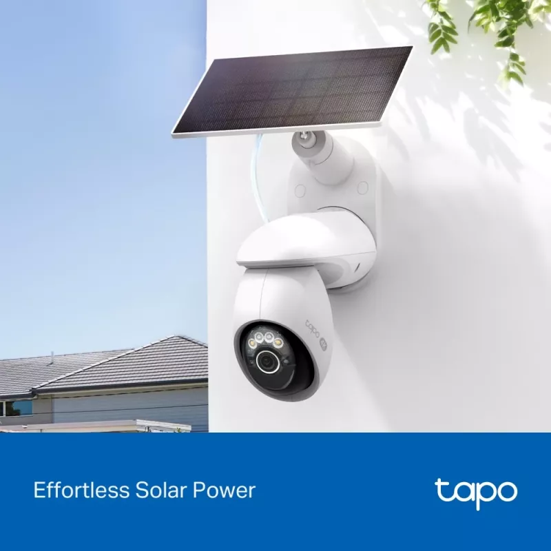 TP-Link Tapo op zonne-energie werkende pan/tilt beveiligingscamera-kit