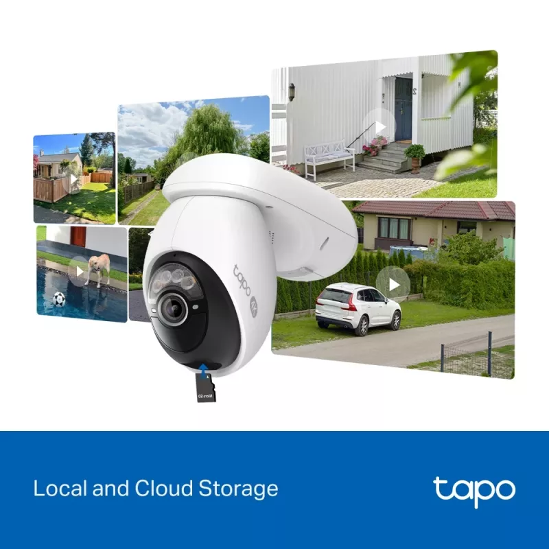 TP-Link Tapo op zonne-energie werkende pan/tilt beveiligingscamera-kit