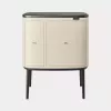 Brabantia Bo Touch Bin 34 L 2 vakken beige breedte 540 mm diepte 312 mm hoogte 680 mm