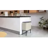 Brabantia Bo Touch Bin 34 L 2 vakken beige breedte 540 mm diepte 312 mm hoogte 680 mm