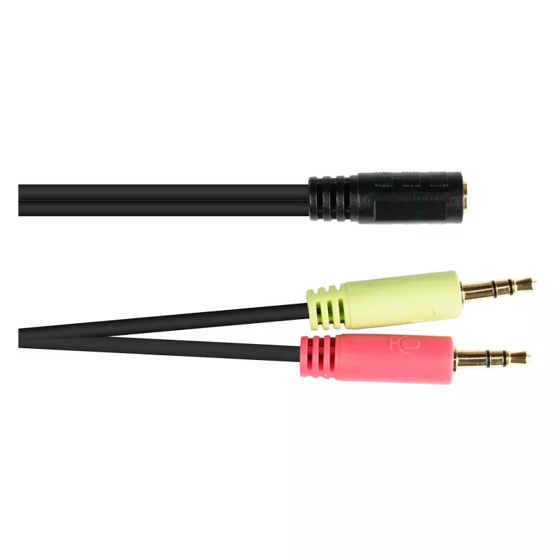 Good Connections headsetadapter jack 3,5 mm CTIA pinbezetting