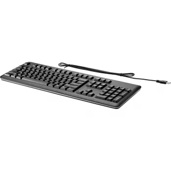 HP USB-toetsenbord voor pc full-size bedraad USB zwart QY776AA#ABE