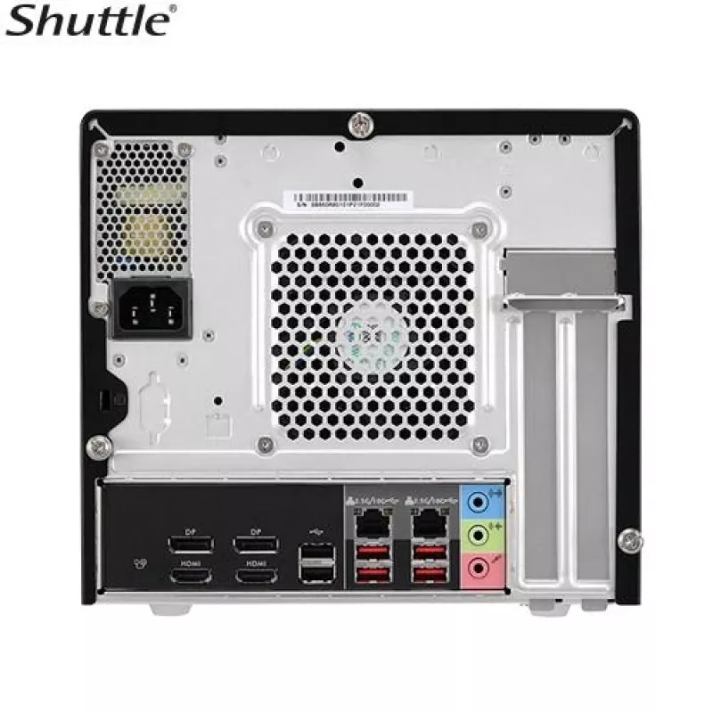 Shuttle PCB-SB860R811 SB860R8 XPC Cube barebone, S-1851, Intel B860, 4x DDR5, Xe Graphics, 500 W, zwart