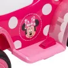 Elektrische kinderquad om op te zitten HUFFY Minnie Mouse model 19073W, kinder-ATV op batterij