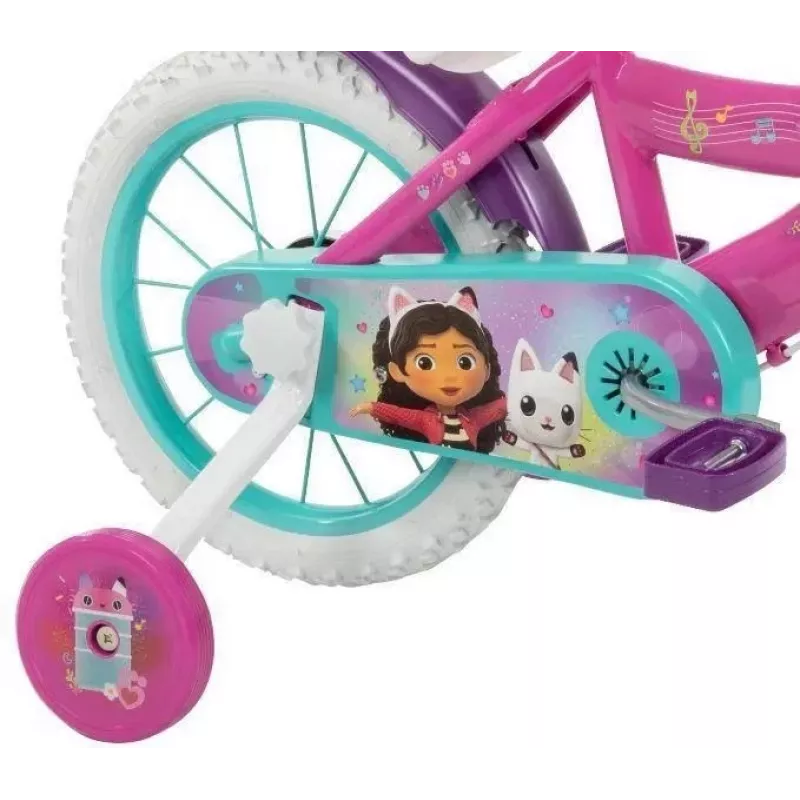 Kinderfiets HUFFY Gabbys 16 inch G — 16-inch kinderfiets, enkele versnelling, terugtraprem