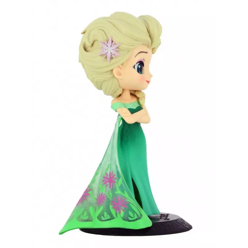 Figuur Bandai Q Posket Disney Elsa Surprise Ver. B – gestileerde verzamel-vinylfiguur