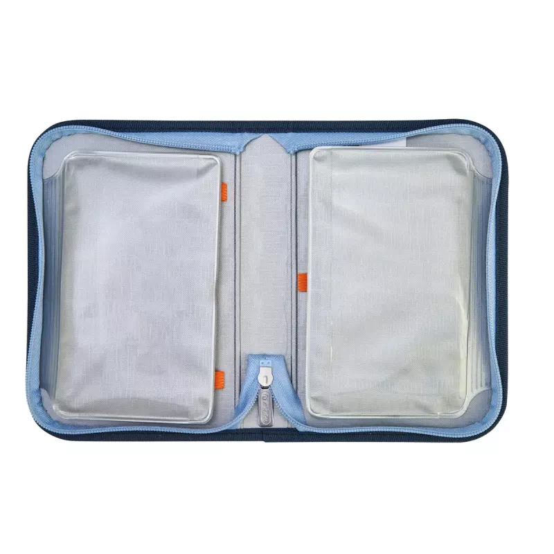 Schooltassenset HERLITZ Loop Plus TechMech voor jongens — polyester, bestaande uit schooltas, sporttas, etui, pennenzak