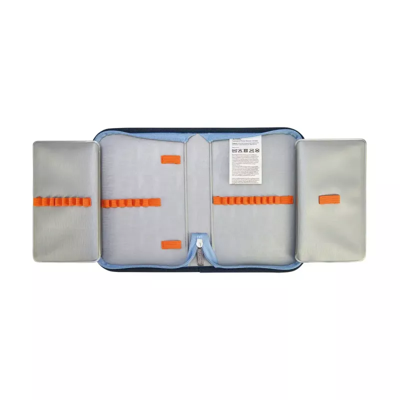 Schooltassenset HERLITZ Loop Plus TechMech voor jongens — polyester, bestaande uit schooltas, sporttas, etui, pennenzak