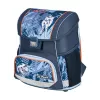 Schooltassenset HERLITZ Loop Plus TechMech voor jongens — polyester, bestaande uit schooltas, sporttas, etui, pennenzak