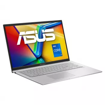 ASUS Vivobook 17 X1704VA-AU918W laptop, 43,9 cm (17,3 inch) Full HD, Intel Core 7 150U, 16 GB RAM, 1 TB SSD, Windows 11 Home, zilver