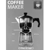 Koffiemachine Maestro MR-1667-6 — espressokoker voor 6 kopjes