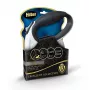 Hilton Smart Dog Tape M automatische hondenriem — 4 m, voor honden tot 20 kg, wit-zwart