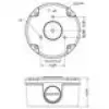 Uniview TR-JB05-B-IN aansluitdoos voor bewakingscamera's
