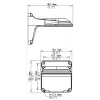Uniview TR-WM03-D-IN zwart wandbeugel voor dome-camera's