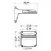 Uniview TR-WM03-D-IN zwart wandbeugel voor dome-camera's