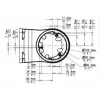 Uniview TR-WM03-D-IN zwart wandbeugel voor dome-camera's