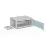 ALANTEC 19 4U 600x450 wandmontagekast, grijs