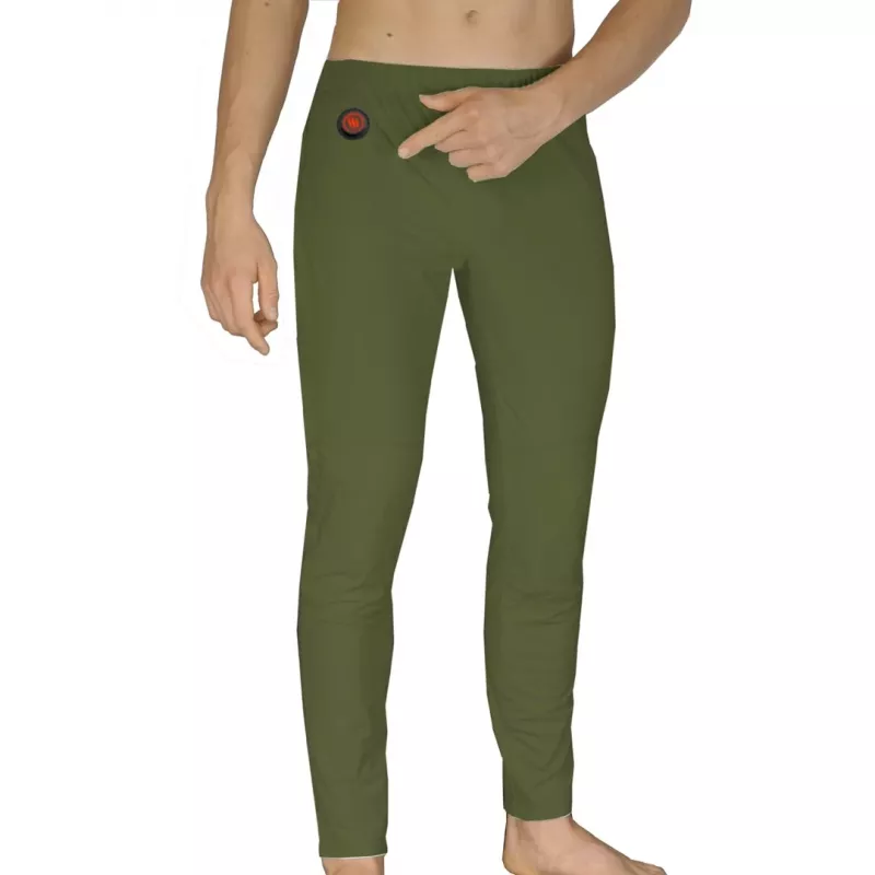Glovii verwarmde universele broek groen L