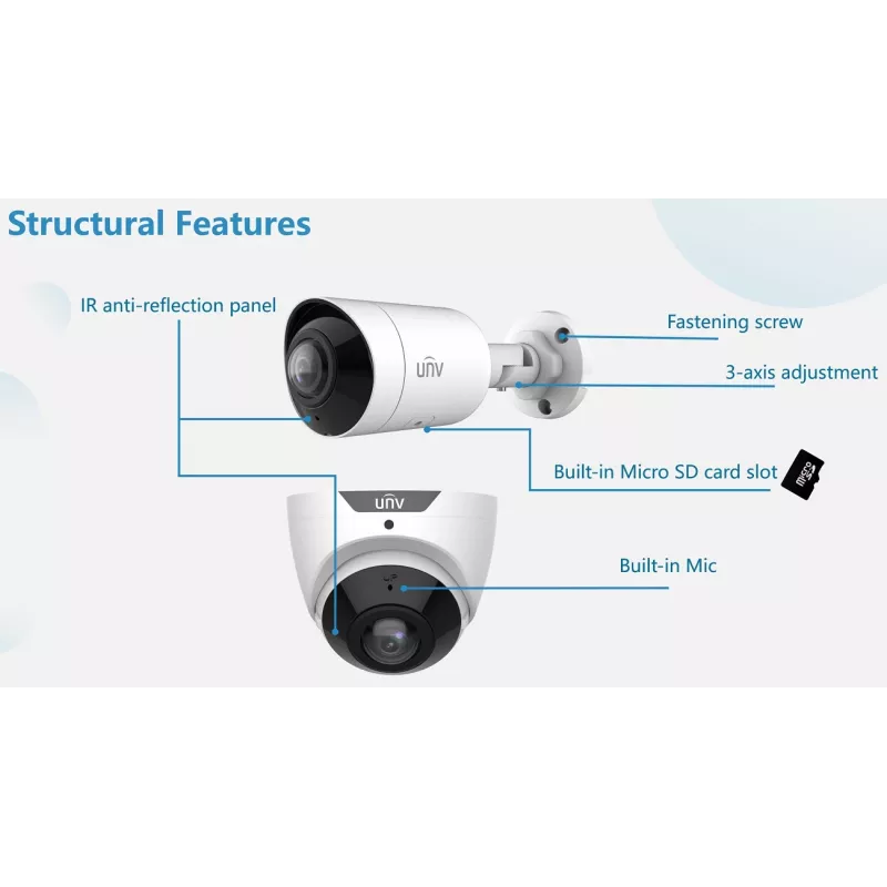 Vandalismebestendige IP-camera IPC3605SB-ADF16KM-I0