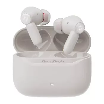 HAVIT TW991 PRO (SPACE NC01T) draadloze hoofdtelefoon — wit, ruisonderdrukking true wireless