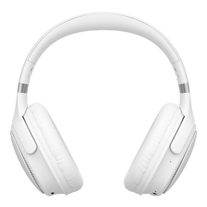 Draadloze bluetooth-hoofdtelefoon HAVIT H630BT — on-ear, bluetooth, ingebouwde microfoon, wit