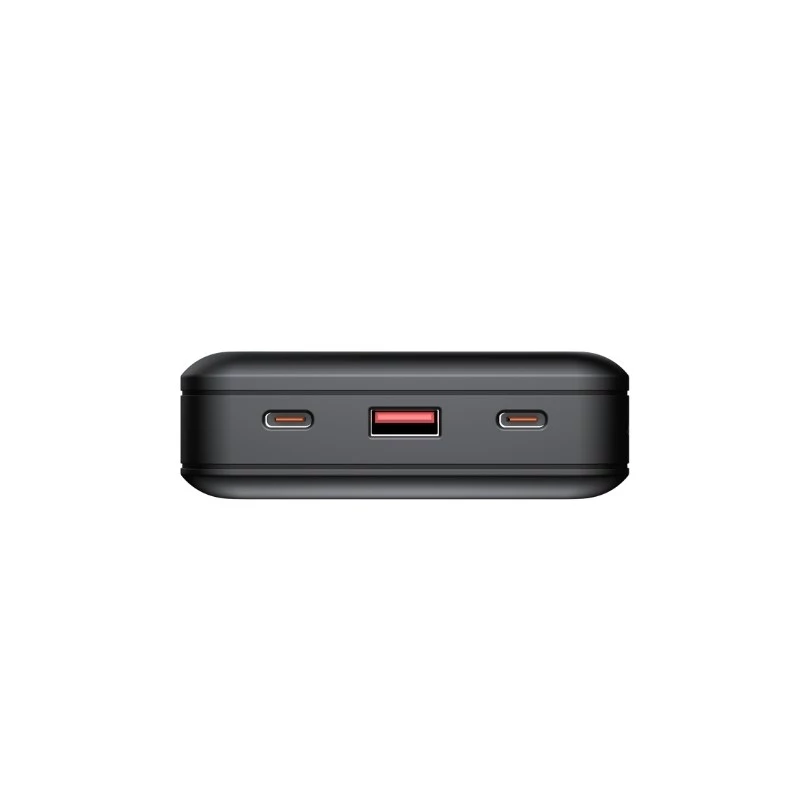 Draagbare powerbank HAVIT PB5212 20000mAh — externe accu met hoge capaciteit (zwart)