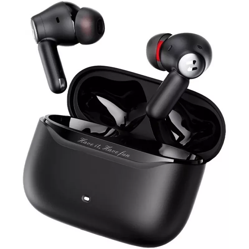 Havit TW991 PRO (SPACE NC01T) draadloze hoofdtelefoon — zwart, actieve ruisonderdrukking, bluetooth