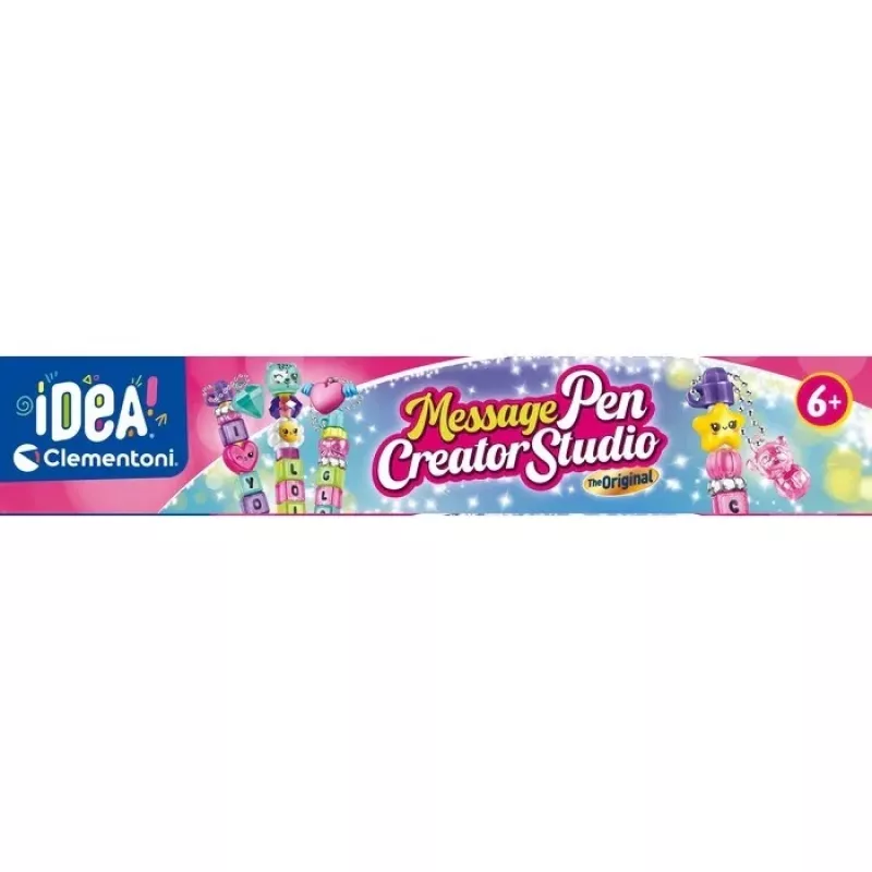 Clementoni Idea Art - balpenfabriek met boodschap
