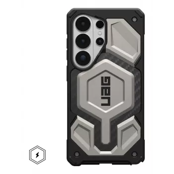 UAG Urban Armor Gear Monarch Pro Case met magneetmodule | Samsung Galaxy S26 Ultra | titanium | 214513113636 (214513113636)