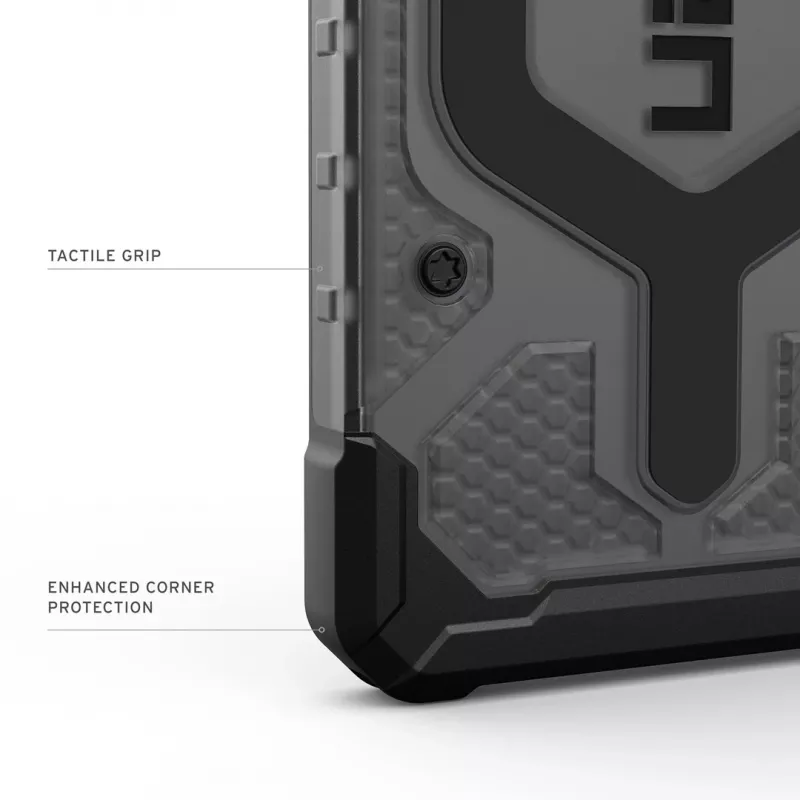 UAG Urban Armor Gear Pathfinder Case met magneetmodule | Samsung Galaxy S26 | ash (grijs transparant)/zwart | 214528113140 (214528113140)