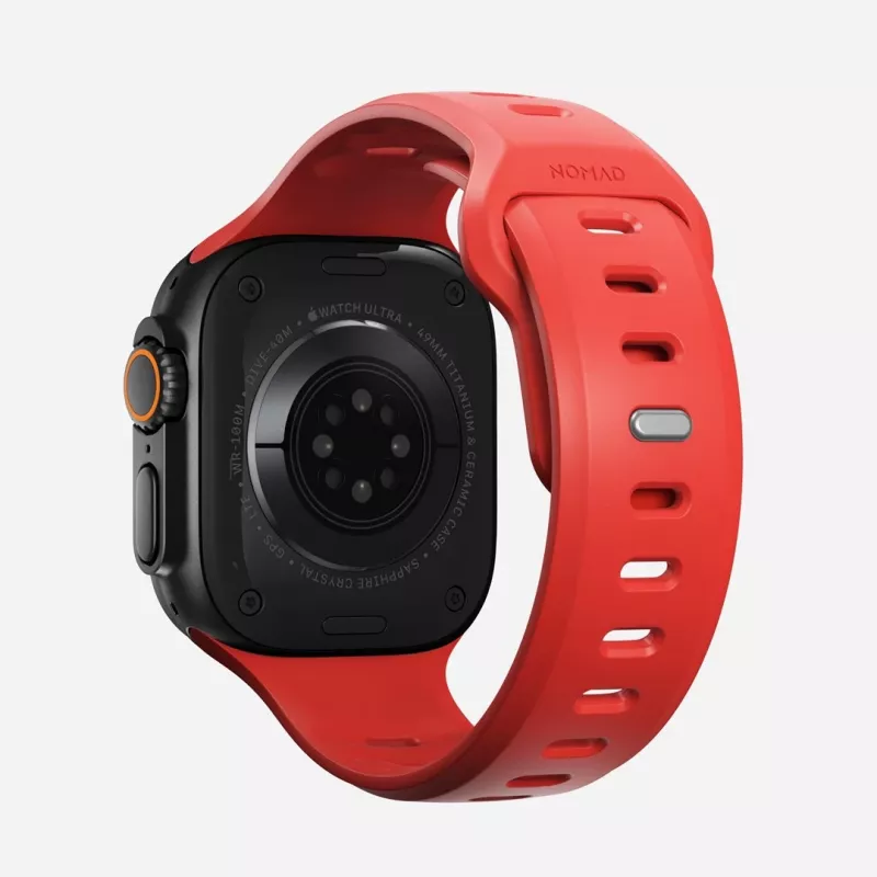 NOMAD Tempo Band - armband voor Apple Watch 49mm met FKM (crush)