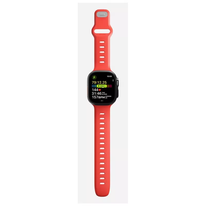 NOMAD Tempo Band - armband voor Apple Watch 49mm met FKM (crush)
