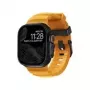 NOMAD Rocky Point Band – armband voor Apple Watch 46 mm/49 mm met FKM en titanium (Sol, zwarte beslag)