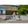 Kinderen vrijstaande trampoline Salta Techniq — model 5121, polyethyleen/PVC/staal, framekleur zwart