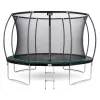Outdoor-trampoline Salta Cosmos 427 cm — model 5263A, zwart, rond met veiligheidsnet