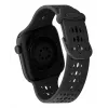 Decoded Silicone Ares O Band - siliconenarmband voor Apple Watch 40/42 mm (zwart)