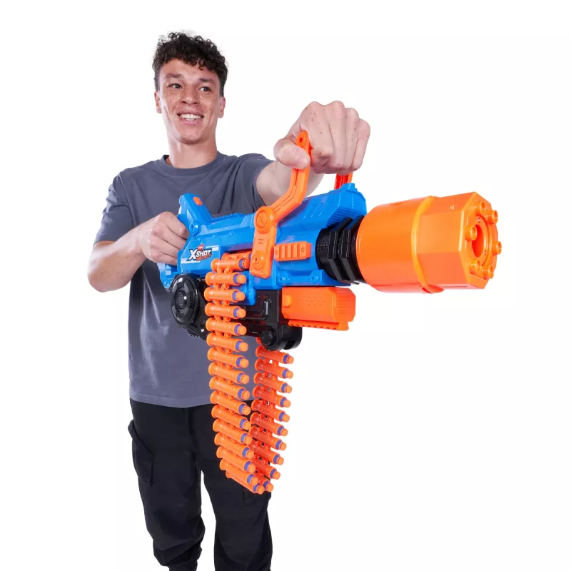 ZURU XSHOT Insanity Smoking Barrel Blaster, speelgoedblaster, 8 jaar