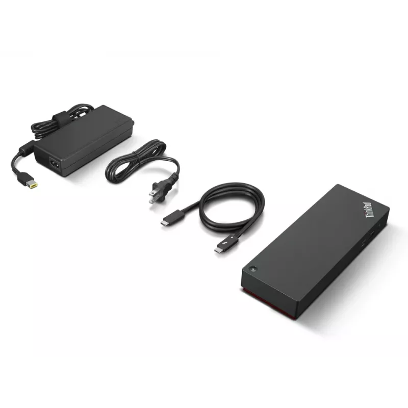 Lenovo ThinkPad Universal Thunderbolt 4 kabelgebonden zwart